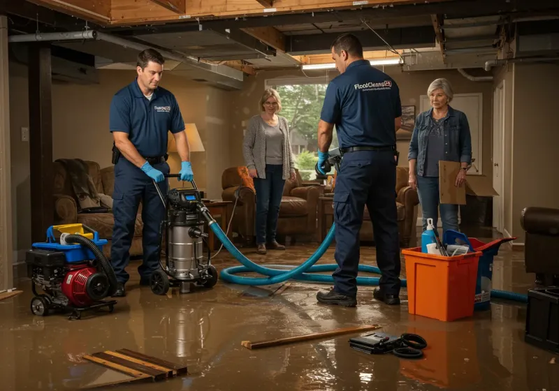 Basement Water Extraction and Removal Techniques process in Saint Clair, PA